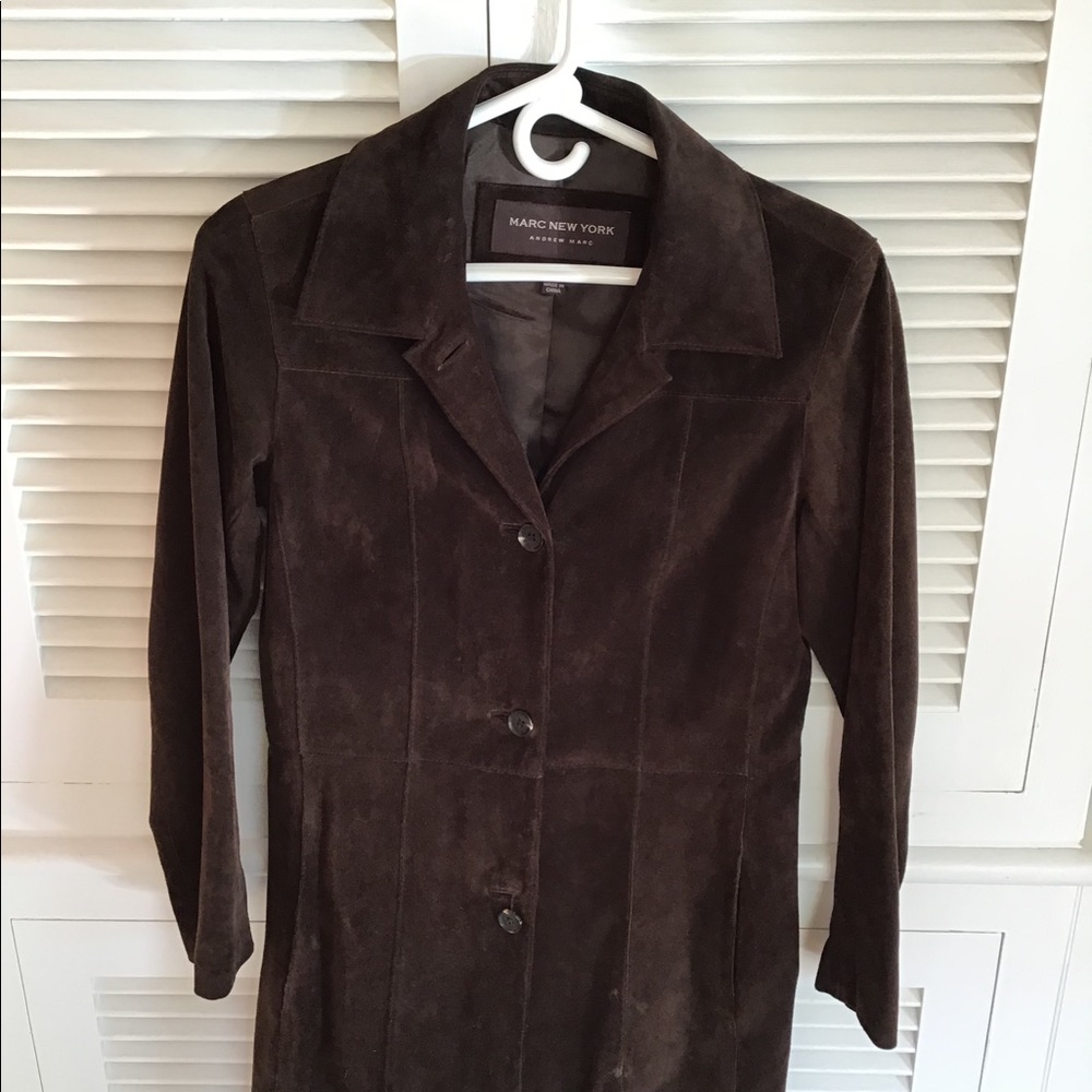 Marc New York Suede Coat